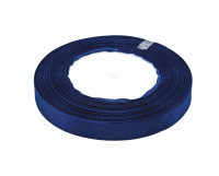 Wstążka satynowa 12mmx32m granatowa 2 Brewis